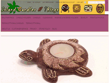 Tablet Screenshot of islandcandlesnthings.com